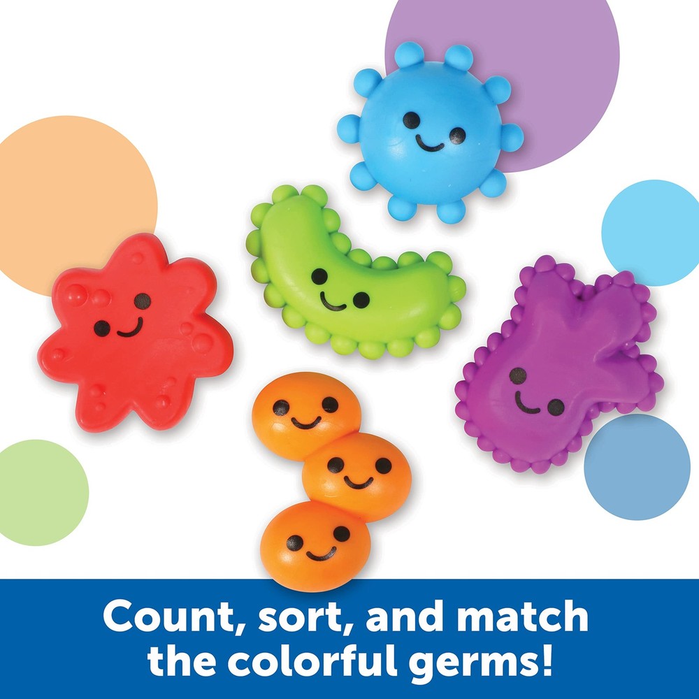 Learning Resources Silly Science Fine Motor Sorting Set - 55 Medium, Multi