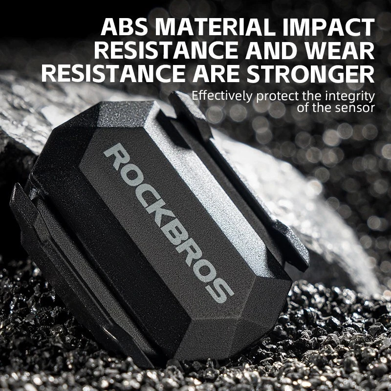 ROCKBROS Cycling Cadence Sensor Speed Sensor Bluetooth ANT+ Wireless Waterproof