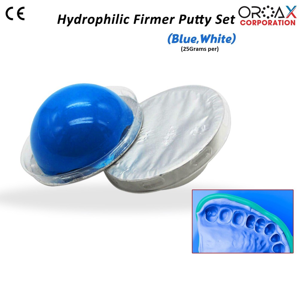 Putty Set Silicone Molding Dental Compound Kit Impression Putty's ( 25g )