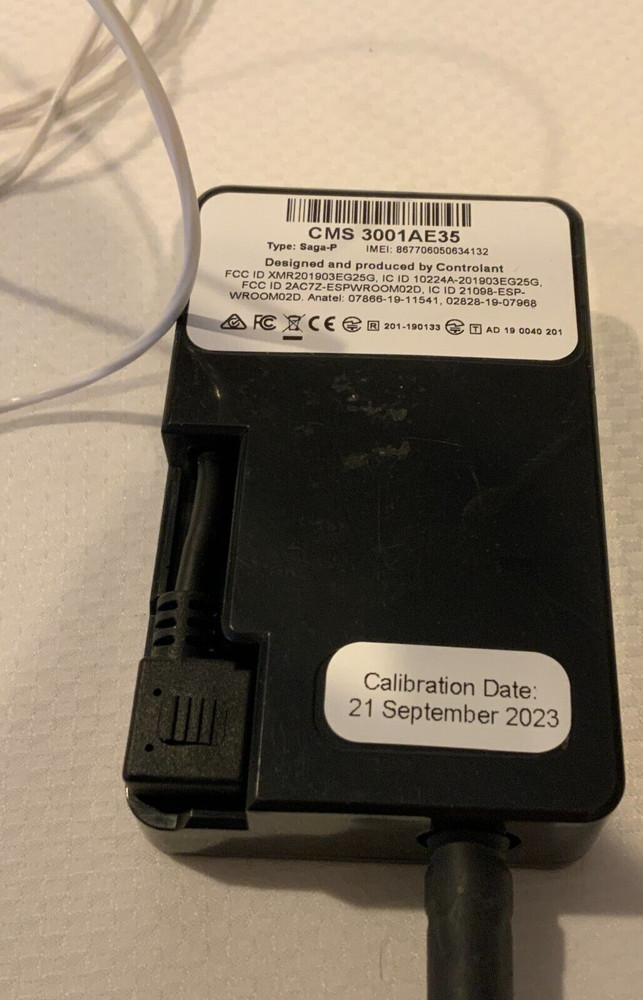 Pfizer Controlant Real Time Logger Type Saga-P, CMS 3001AE35