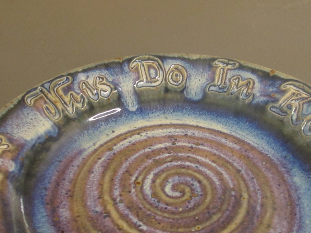 Randy Holbrook Communion Plate 7.5"