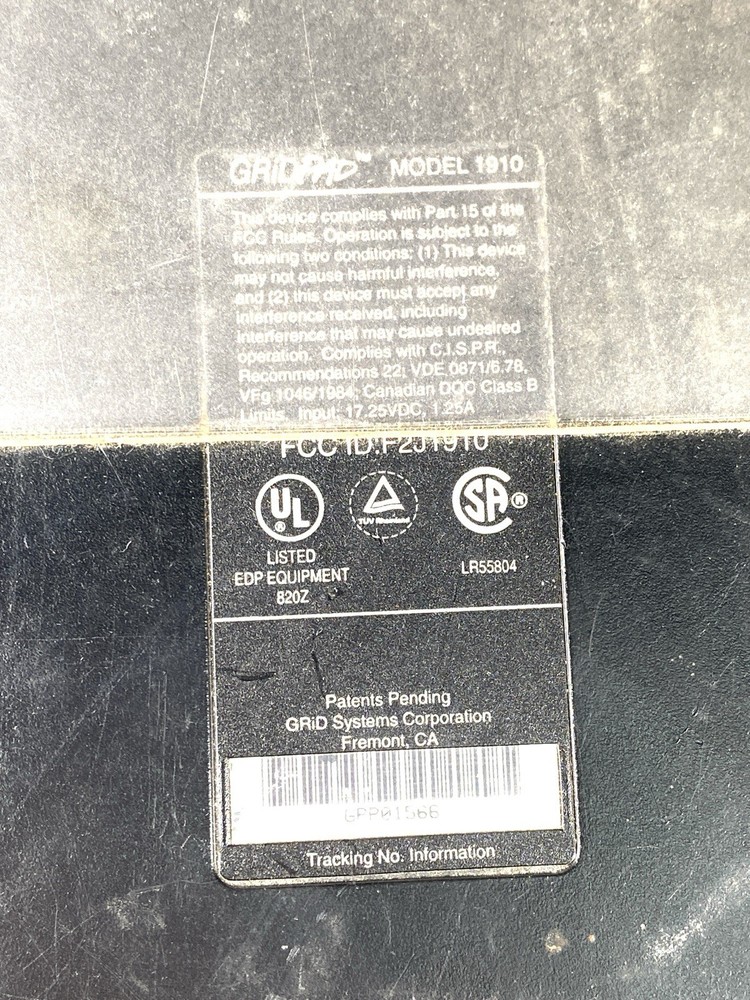 Grid GridPad 1910 Untested (1/2)