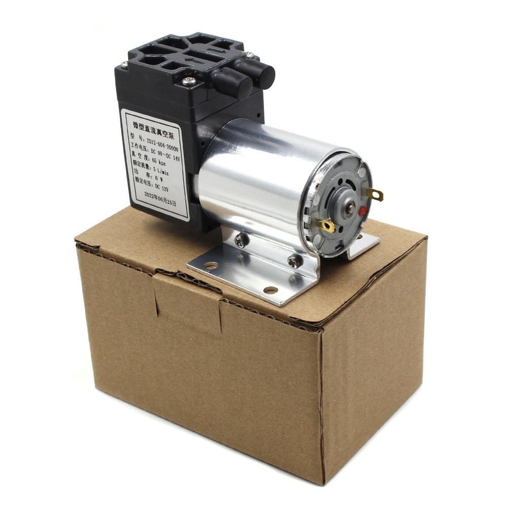 6W Micro Vacuum Micro-Pump High Pressure Suction Diaphragm Pump Holder
