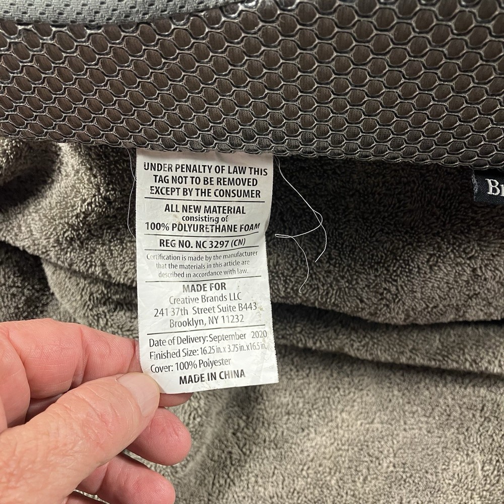 Brookstone Memory Foam Seat Cushion