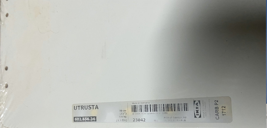 IKEA UTRUSTA Drawer Front Medium   15" 602.656.34