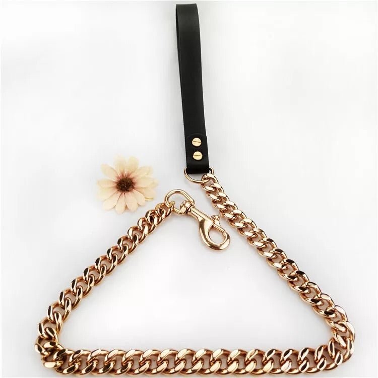 MID APPLE ROSE DOG LEASH