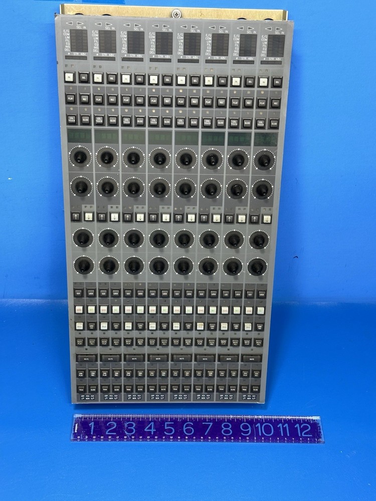 NEVE CONSOLE MIXING BOARD CONTROL PANEL PART FROM 1991