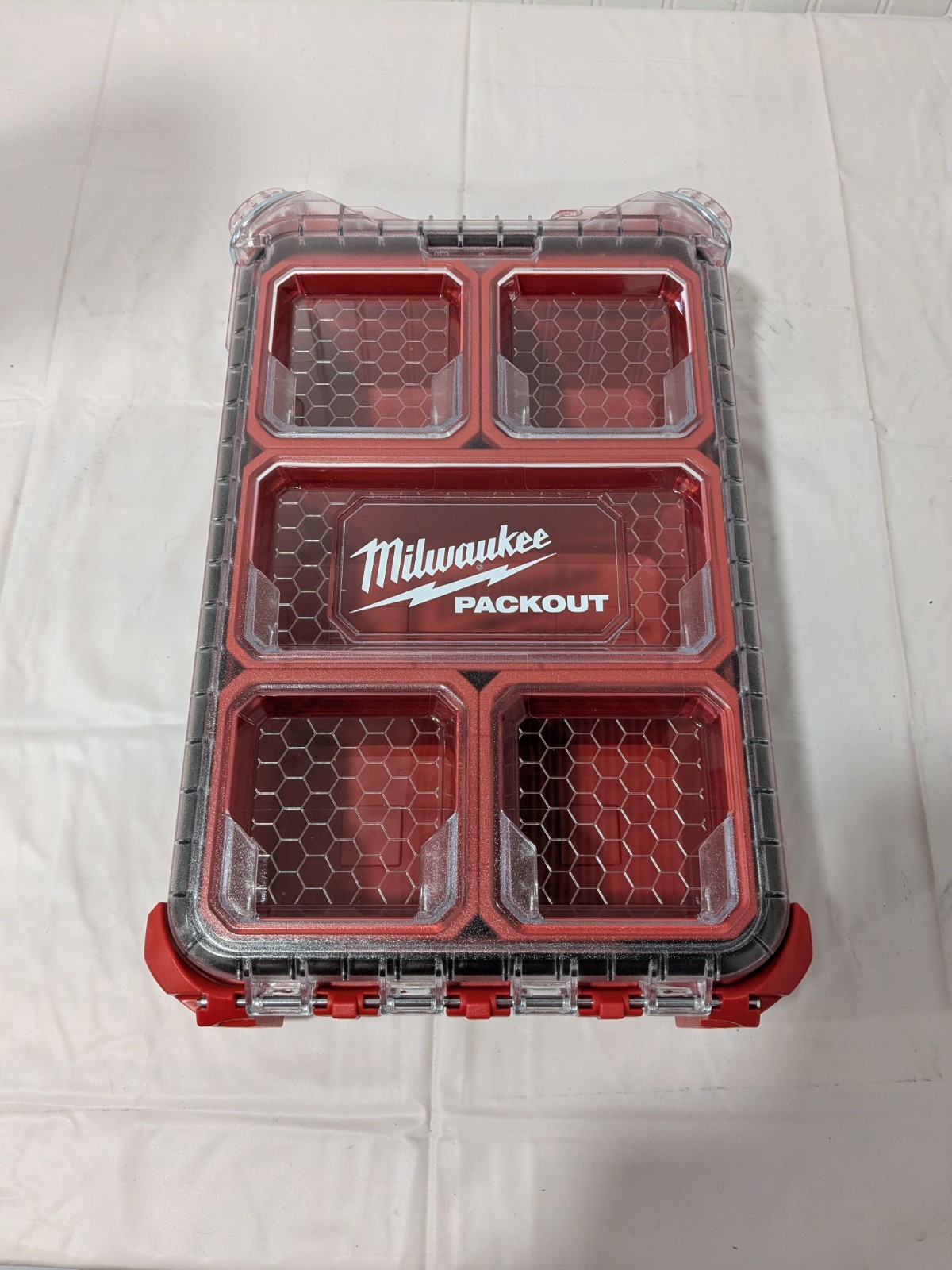 Milwaukee PACKOUT 5 Compartments Small Parts Organizer Heavy Duty 48-22-8435