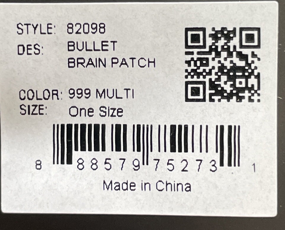 *BRAND NEW* 5.11 BULLET BRAIN PATCH FRANKENSTEIN HOOK BACKING