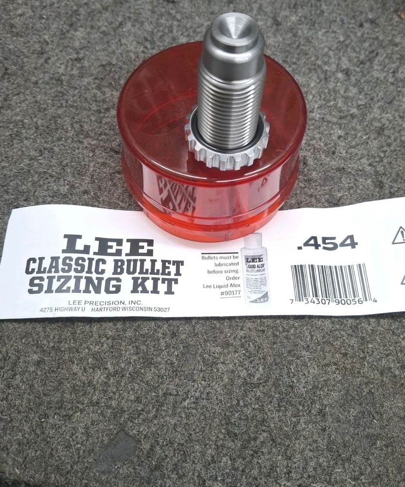 Lee .454" Sizing Die
