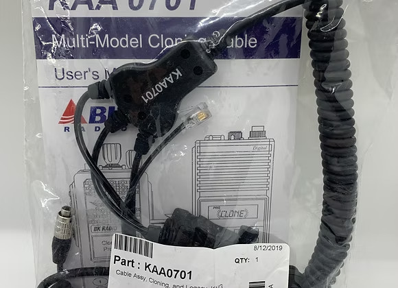 New Bendix King KAA0701 Programming CLONE Cable LEGACY KNG handheld Mobile Radio