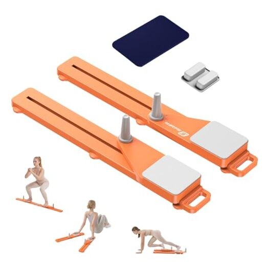 Pliates Board - Multifunctional Anti-Slip Silent Basic-Orange Pilates Board