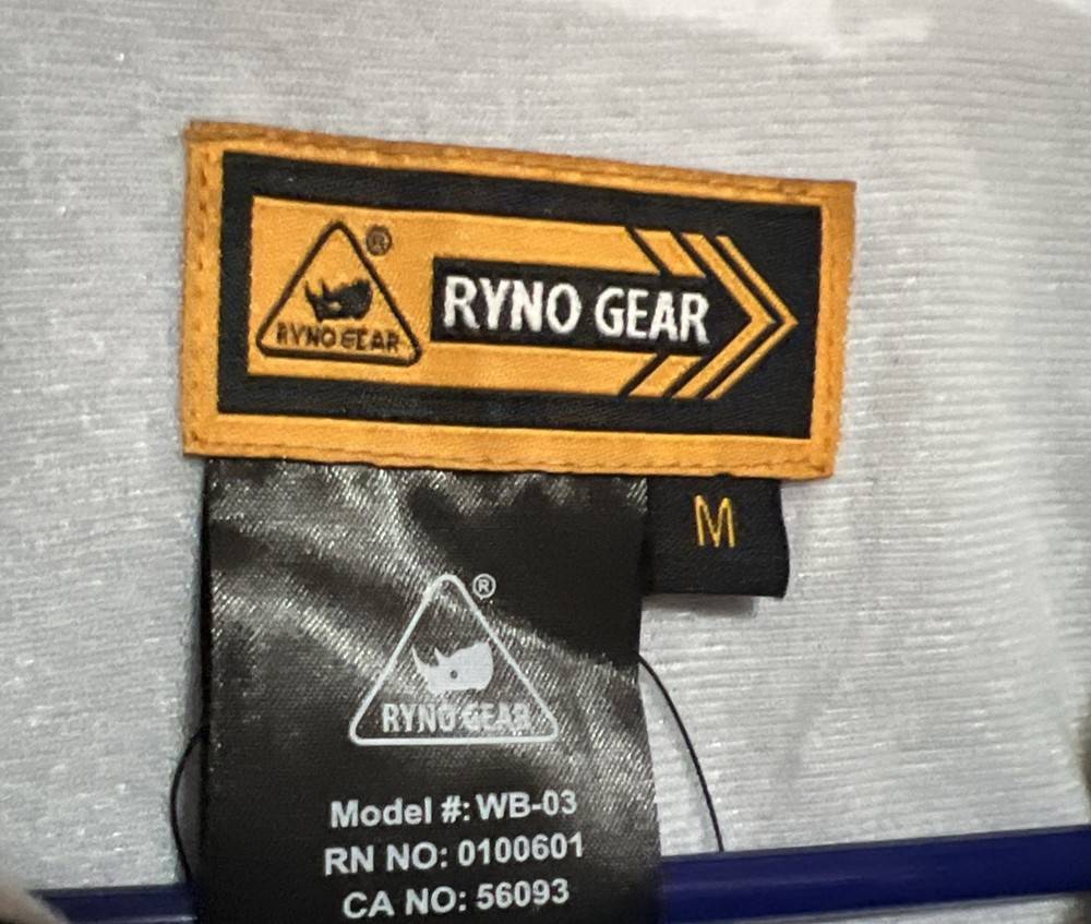 Ryno Gear Security Button Up Jacket Black Size M