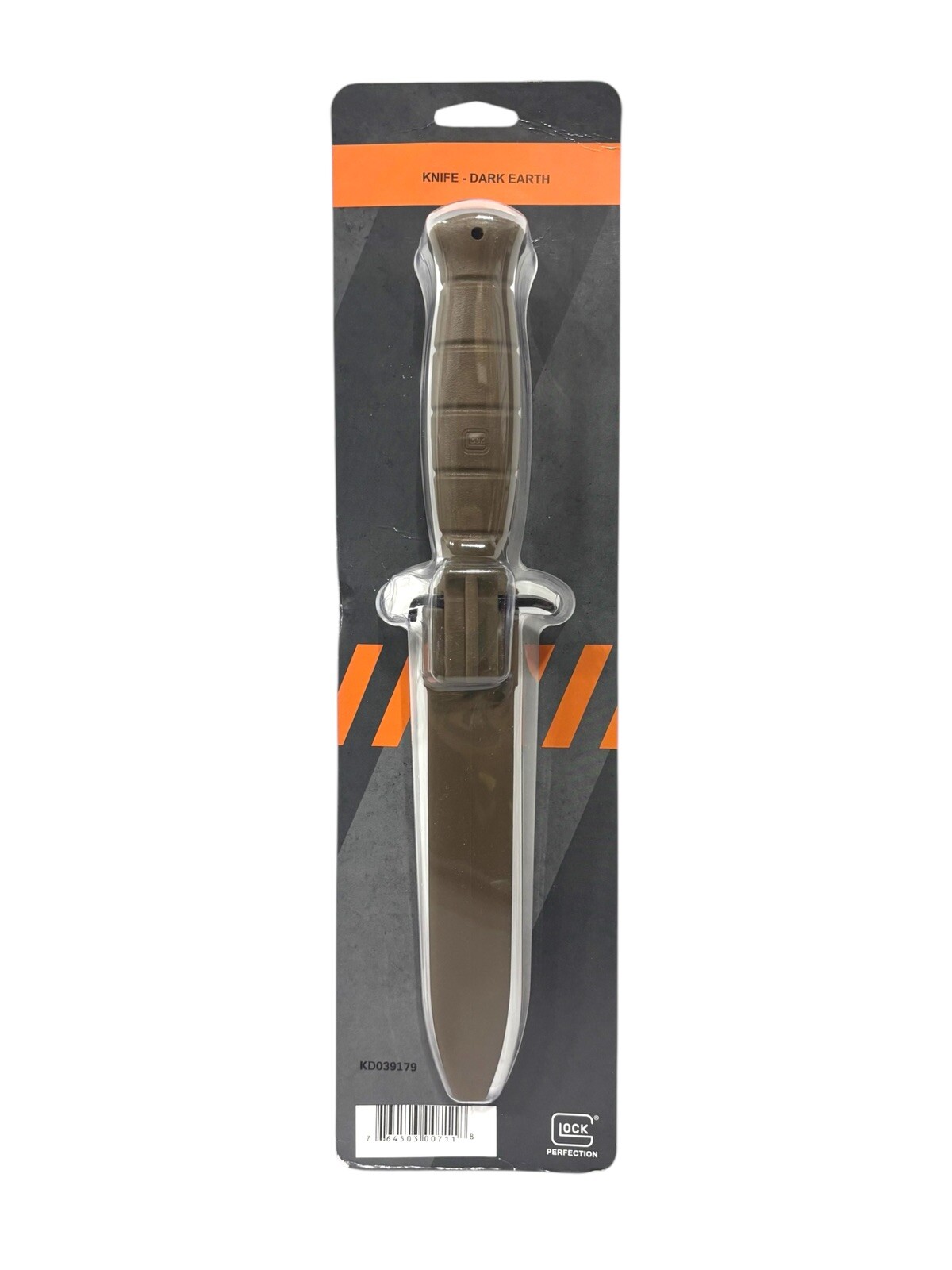 GLOCK Field Fixed Blade Survival Knife w/ Saw & Sheath, Flat Dark Earth KD039179