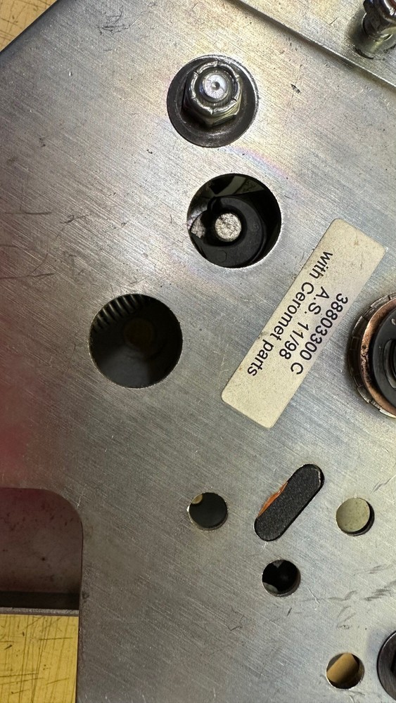 Handle bumper/snubber, direct OEM part replacement.