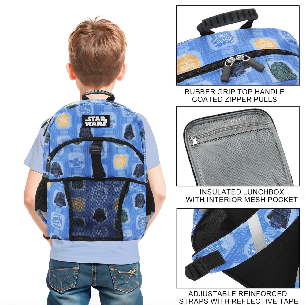 Star Wars The Dark Side Backpack and Lunch Box Set