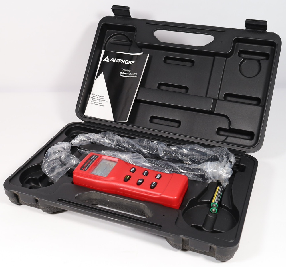 Amprobe THWD-5 Relative Humidity and Temperature Meter