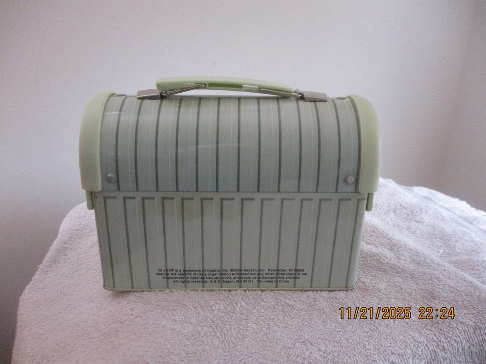 GI JOE TIN LUNCHBOX