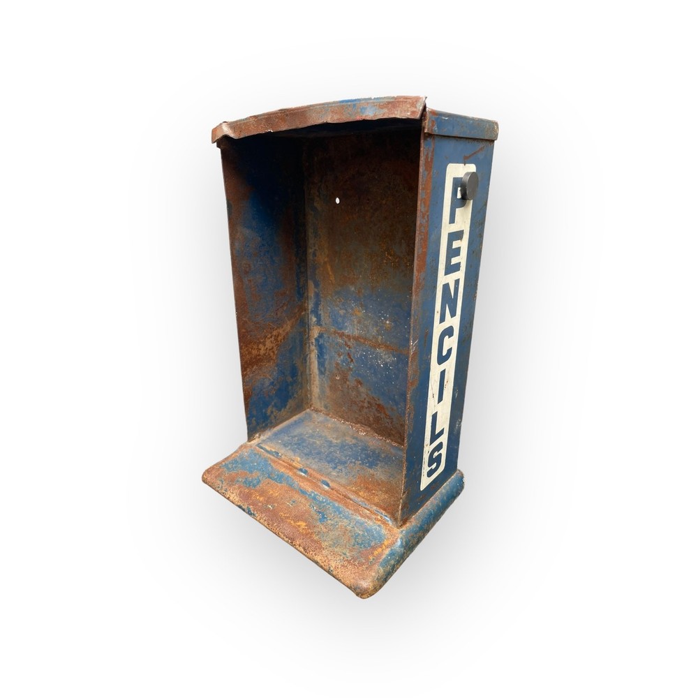 Harmon 5 Cent Pencil Vending Machine Metal Box