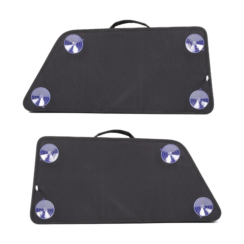2PCS Black Tailgate Window Package Bag For BMW Mini 2001+