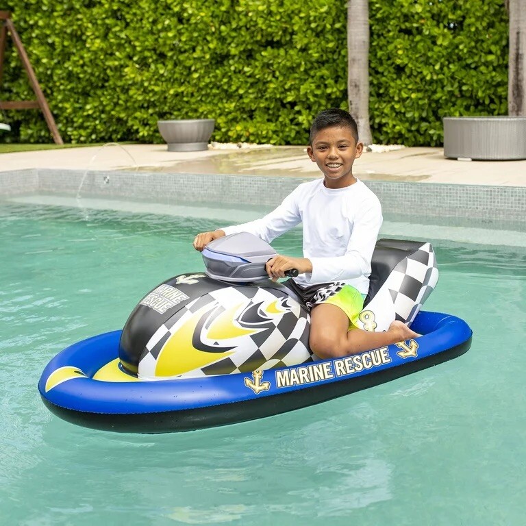 pool toys and floats