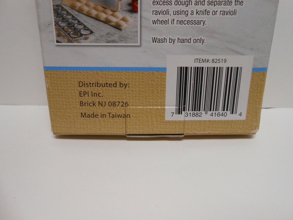 BELLEMAIN 2-STAGE 2-DIRECTION RAVIOLI MAKER MAKES 12
