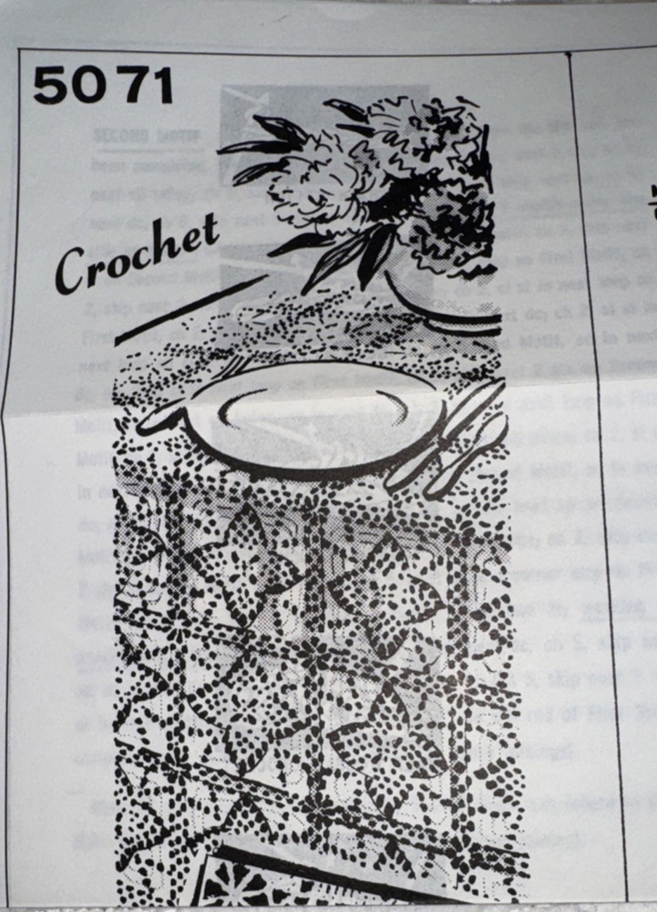 Choice Vintage Mail Order Ann Cabot Crochet Patterns
