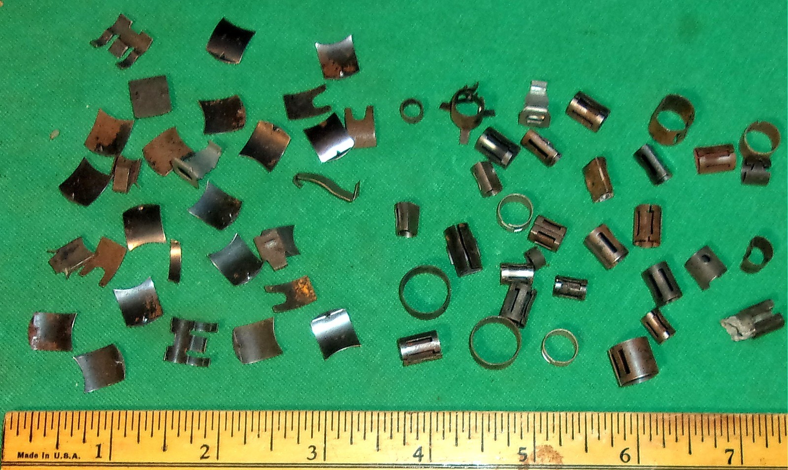 Big Lot Various Vintage Steel Radio Knob Springs (General Cement, Walsco, etc)
