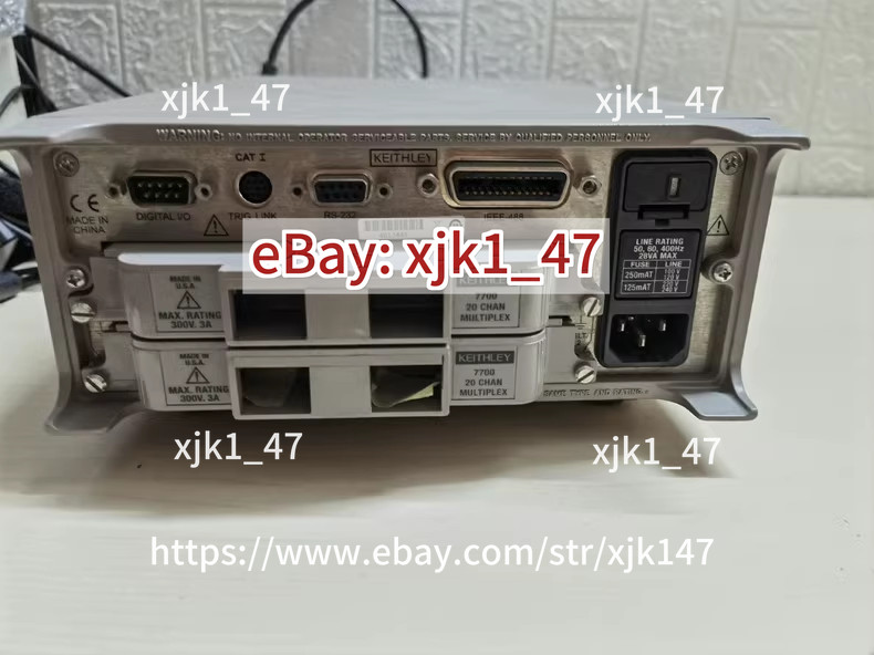 Keithley 2700 w/ 7700*2 Data acquisition module Calibrated Data collector /xjk