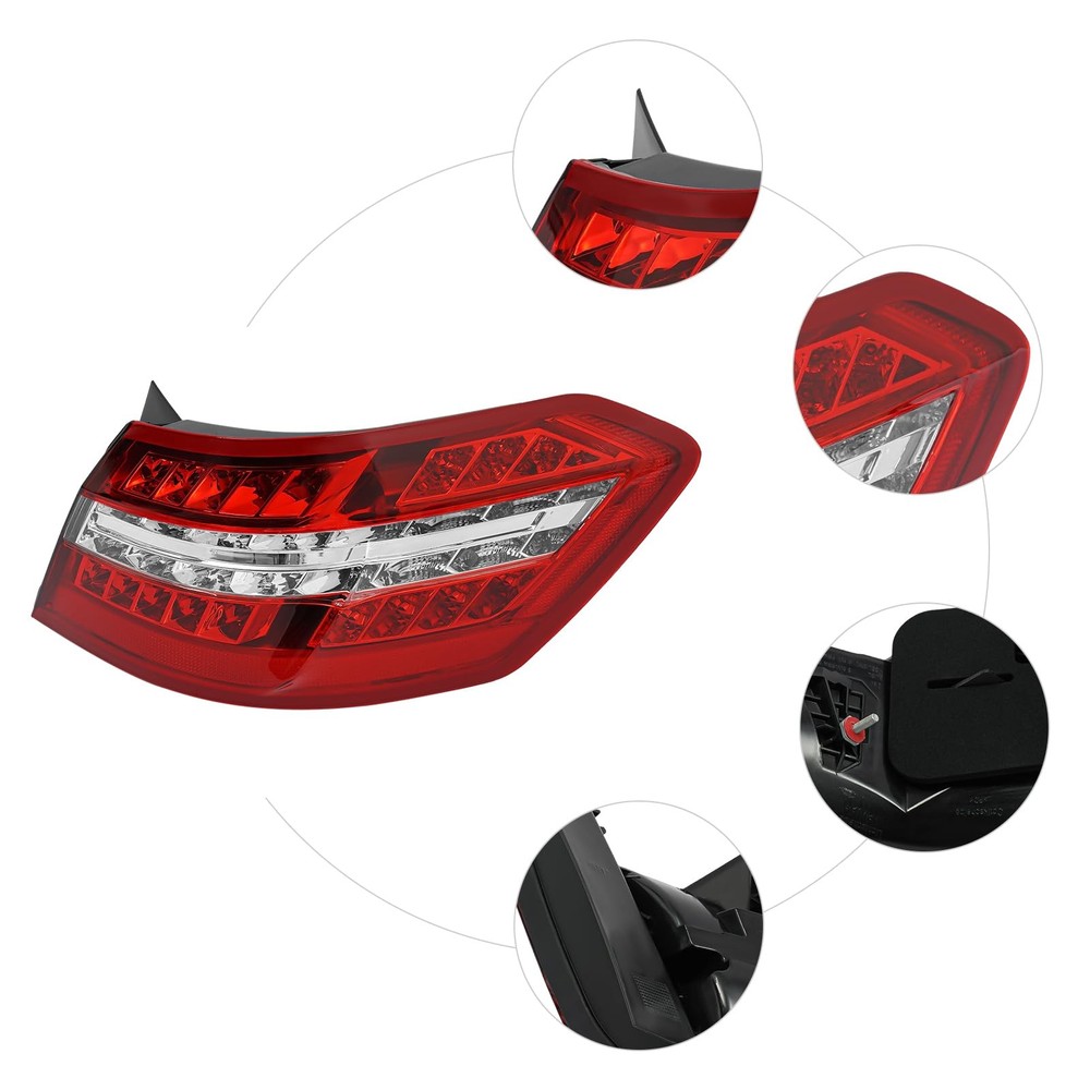 LED Tail Light Lamp for 2010-2013 W212 E-Class E350 E550 Sedan Passenger Side