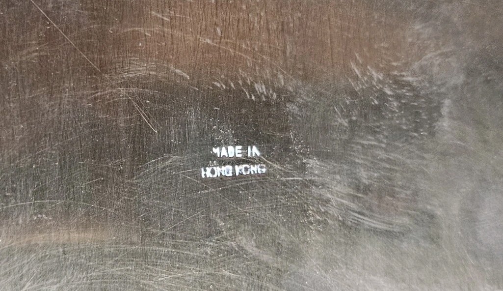 Lot Of 2 Chinese Brass Wall Hanging Reliefs Winged Bat 8x16.5"