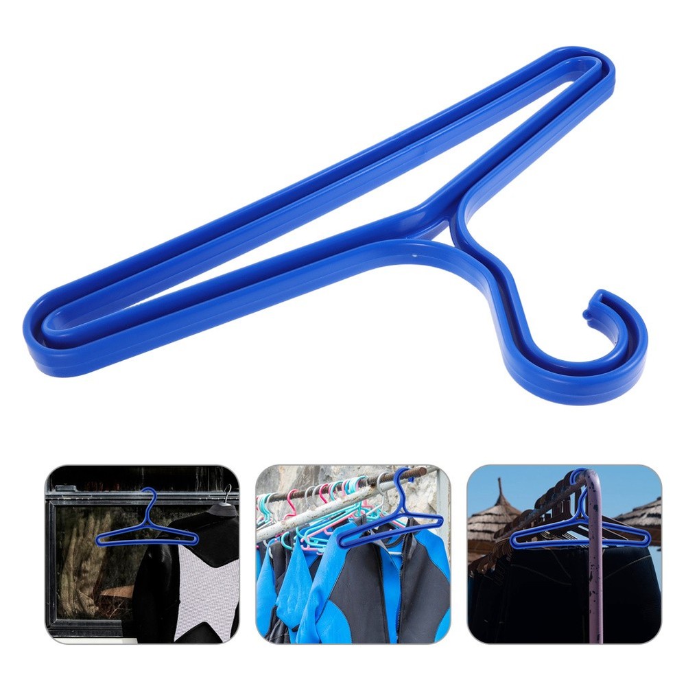 Outdoor Clothes Plastic Hangers Diving Accessory Suit Drying Rack