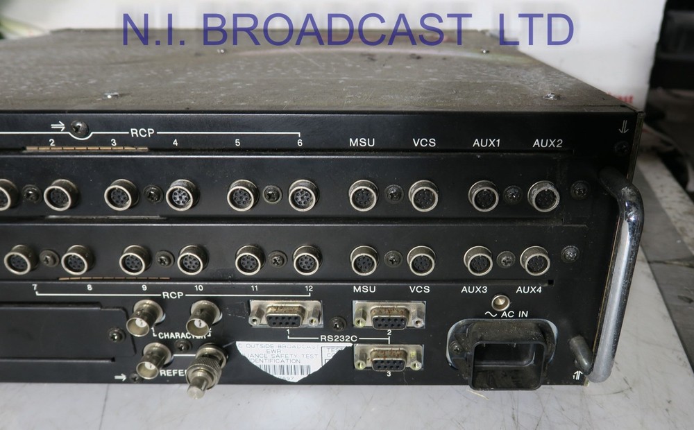Sony cnu camera command network unit for MSU / CCU / RCP (12 channel)