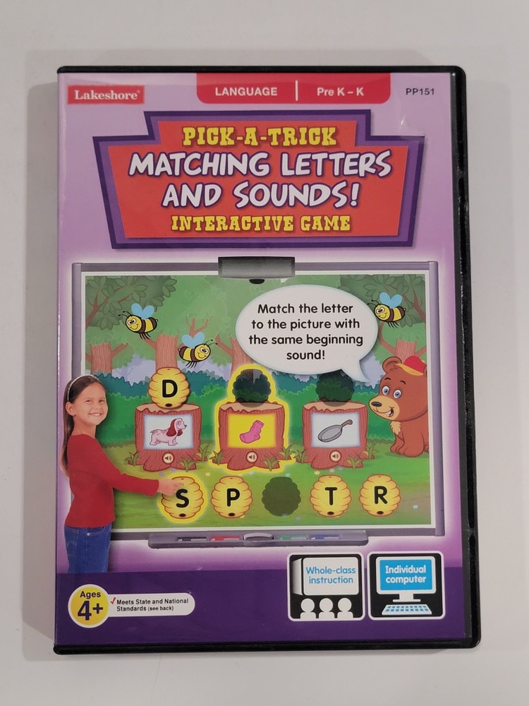9 Lakeshore Math Reading Science Learning CD-ROM (PC/MAC) Grade Pre-K - K & 1st
