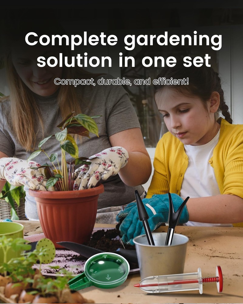 Mini Seed Spreader Set, Seed Planter Tool for Small Seed, Tiny Seed Dispenser...