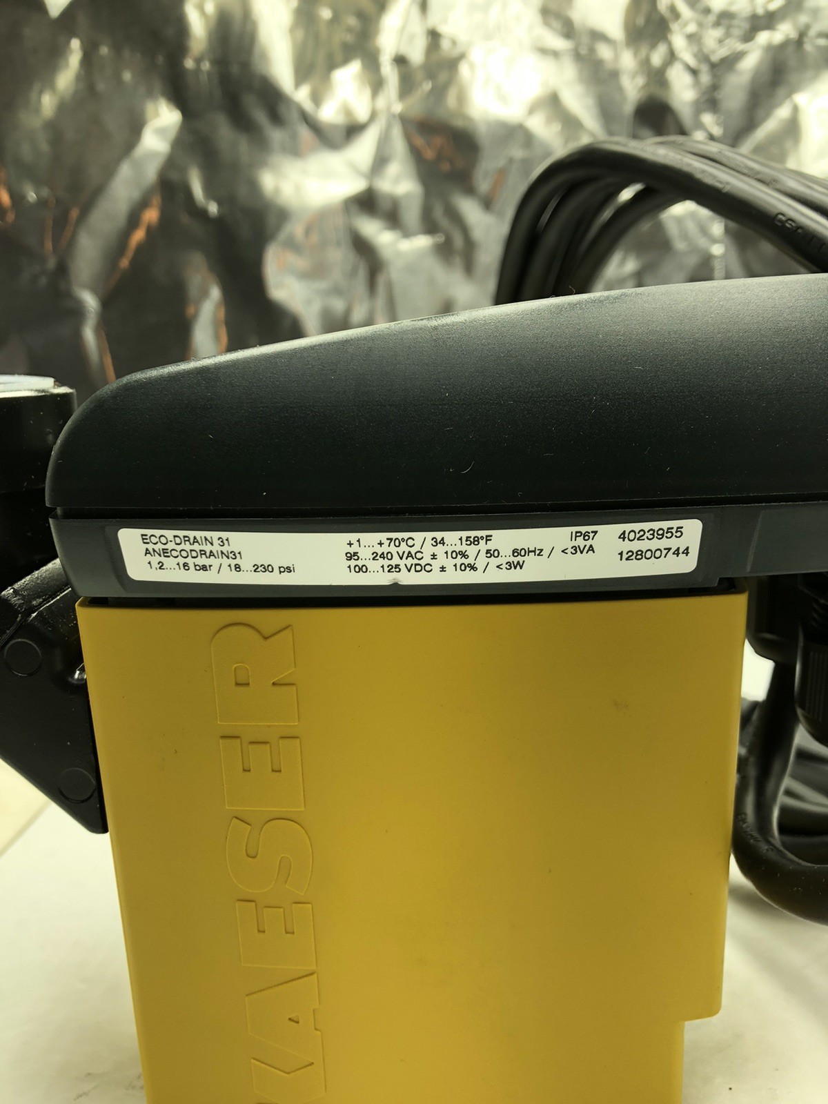 NEW/OLD STOCK KAESER 4023955 ECO DRAIN ANECODRAIN31 Electronic Condensate Drain