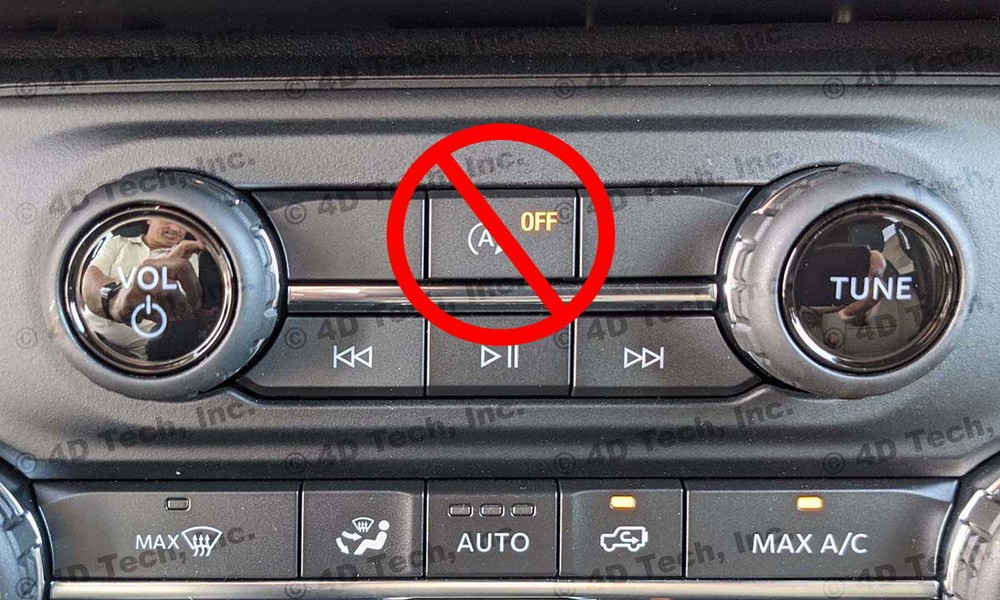 Start Stop Eliminator - Ford Bronco - Never push the auto stop button again!