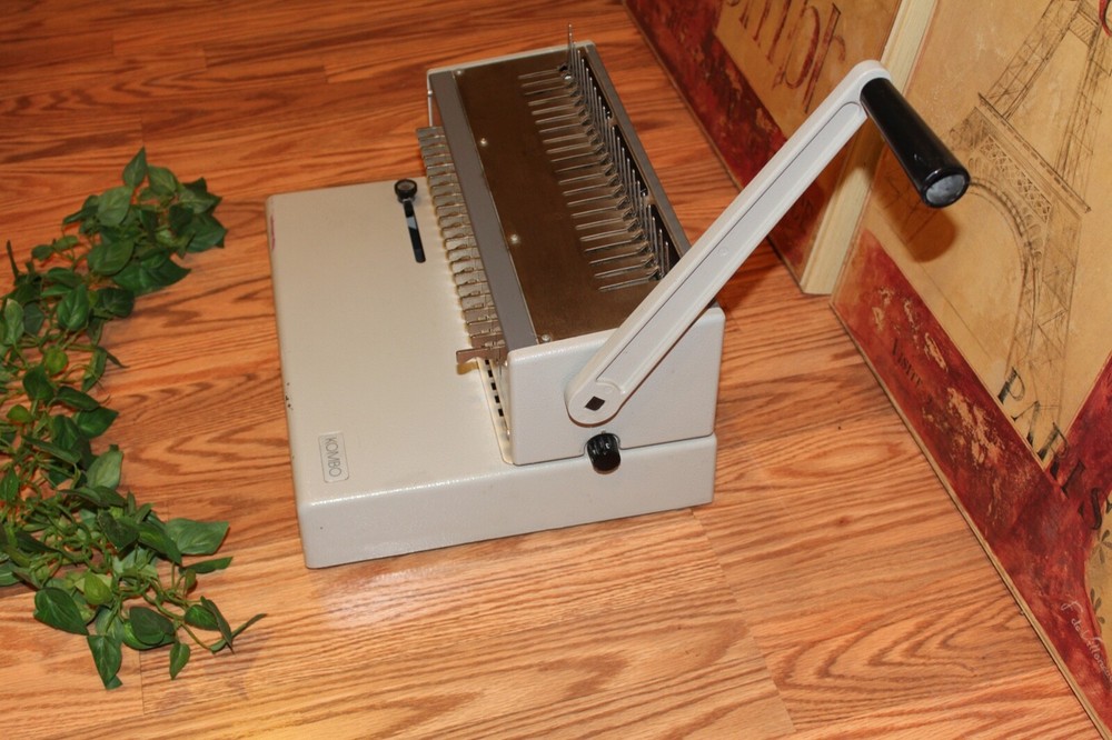 KOMBO HEAVY DUTY HOLE PUNCH & BINDING MACHINE!