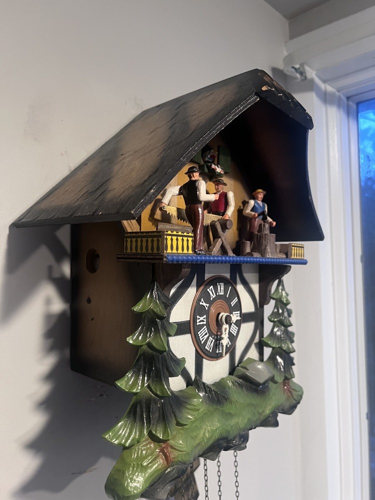 Wood Workers Cuckoo Clock