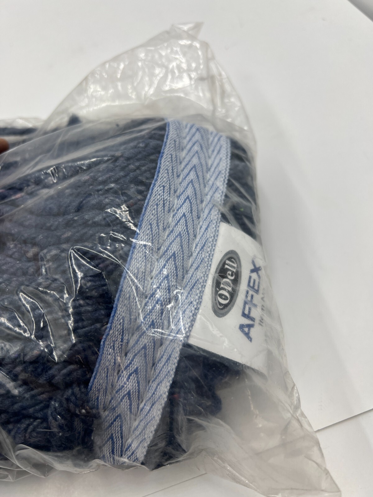 O'Dell Affex AF-1820 Blue 4-Ply Cotton Cut End #20 Mop Replacement
