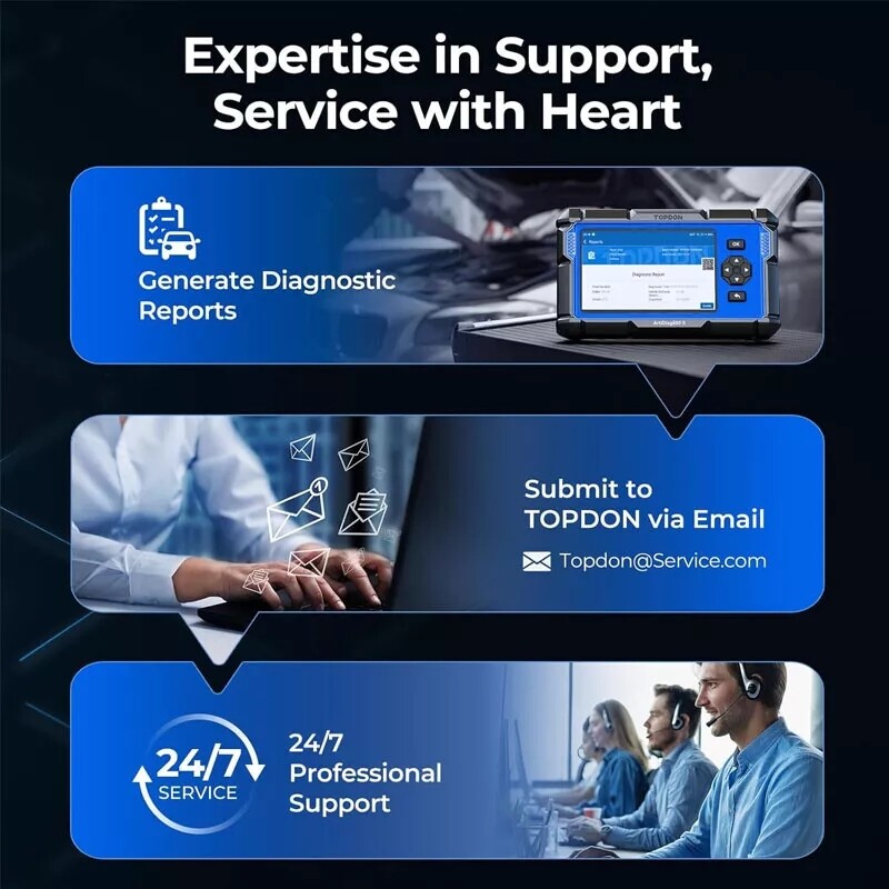 TOPDON AD600S AD600PRO OBD2 Scanner All System Diagnostic Tool Car Code Reader