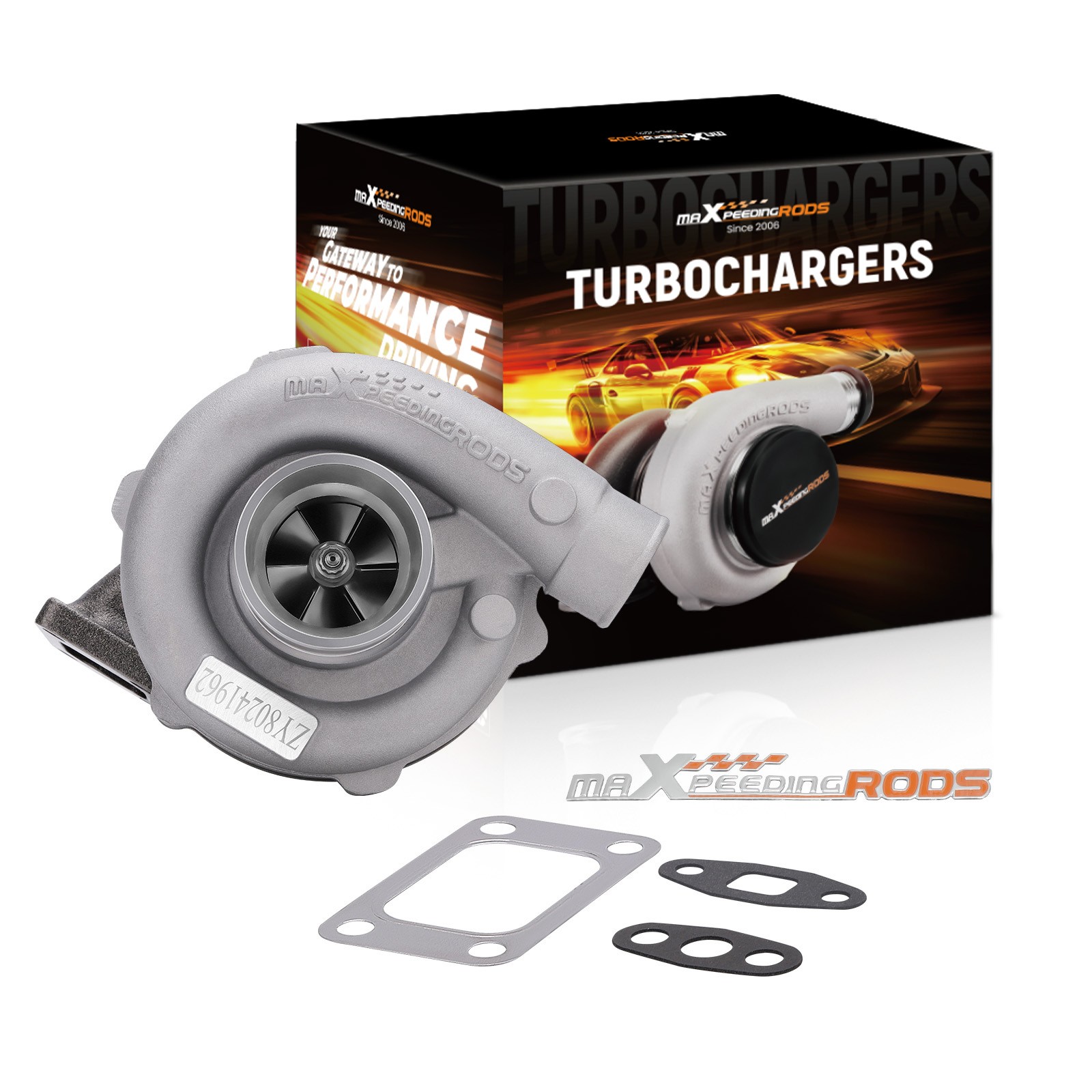 T04E T3/T4 .57 A/R 48.1 TRIM TURBO COMPRESSOR 400+HP BOOST STAGE III Charger