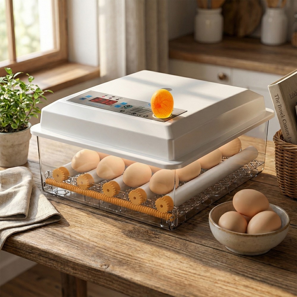 16/36 Eggs Incubators for Hatching Eggs with Automatic Egg Turning Egg Candler