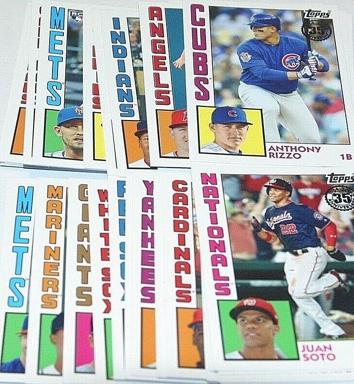 2019 Topps  Series 1 & 2 * 1984 Topps Inserts - Pick From Drop Menu