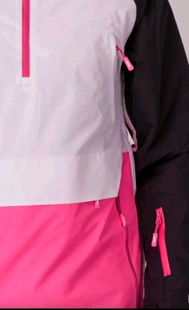 Oosc SP Overhead Ski Parka Pink Size Large