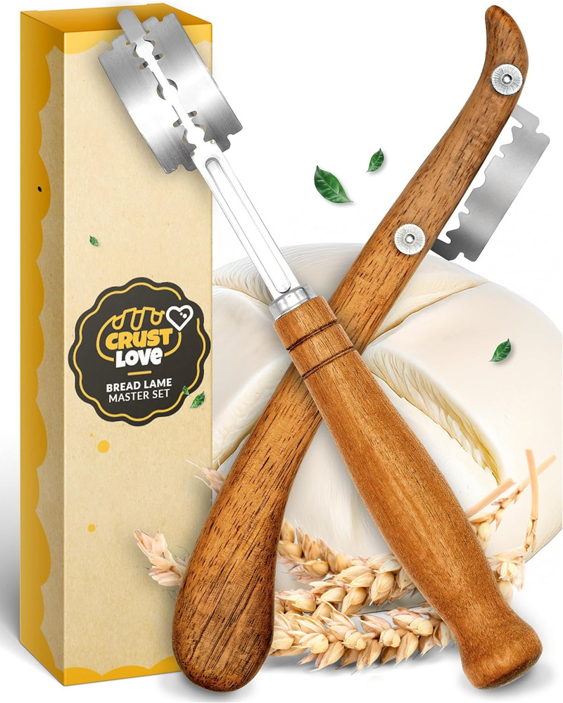 Bread Lame Set with 5 Blades Sourdough Scoring Tool for Bread Baking