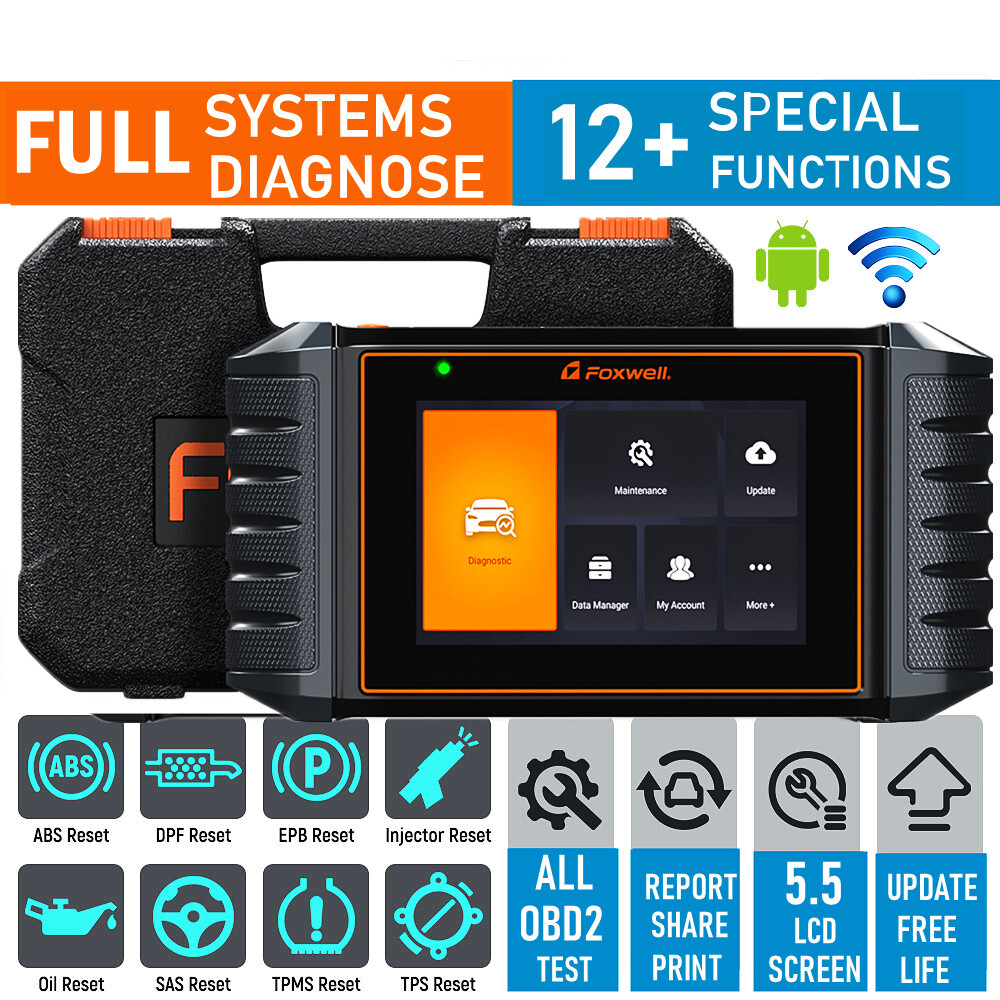 Android Tablet OBD2 Scanner All System Automotive Code Reader Diagnostic Tool