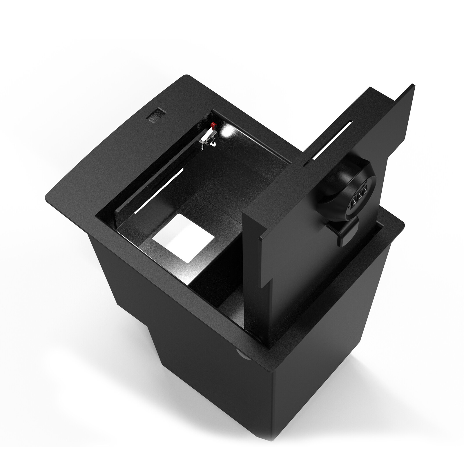 Center Console Safe Vault Storage Box For 2010-24 Toyota 4Runner For 00016-86184