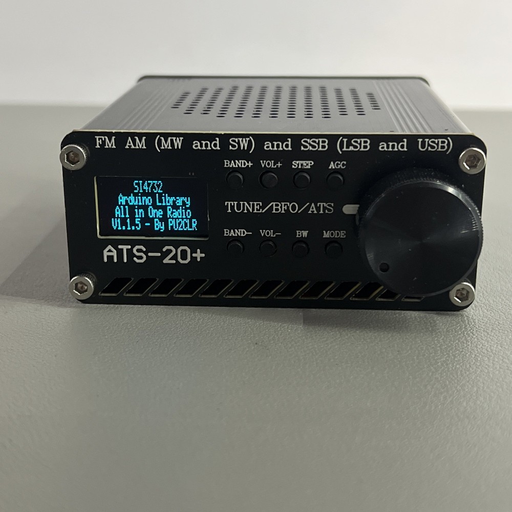 ATS-20+ SI4735 Full Waveband Radios Receiver Frequency Modulation *No Antenna*