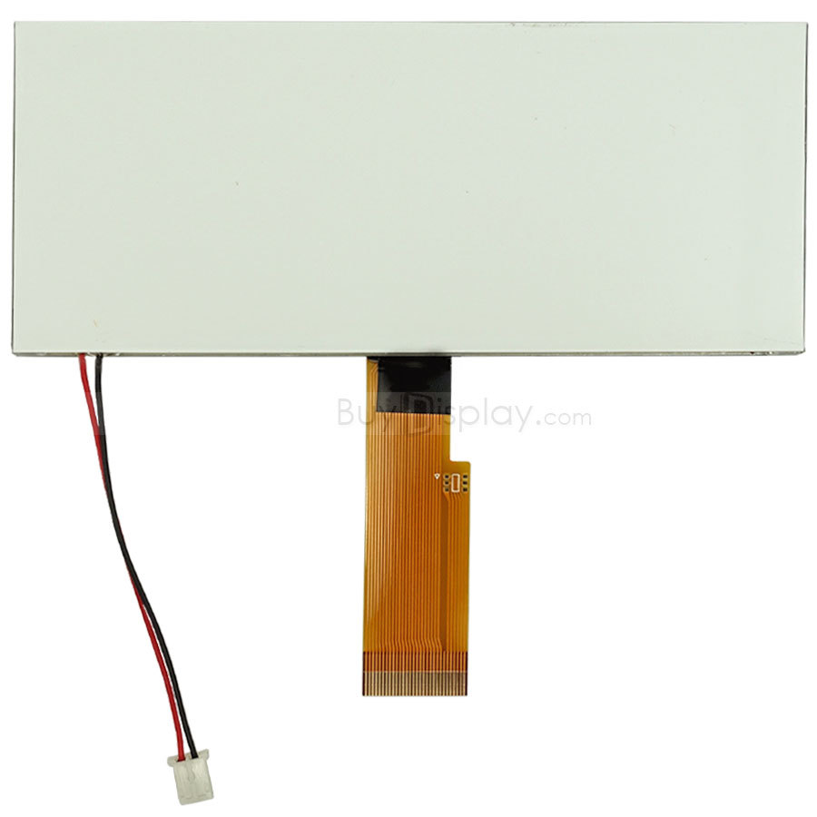 4.77"White 240x64 Graphic LCD Module Display,Parallel+SPI Serial w/Tutorial